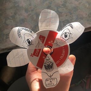 Custom Doofus McPoopus Spidget Finner